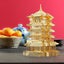 3d Metal Puzzles for Adult Kids Yellow Crane Tower Diy Model Kits Building Ki... Carousel 4