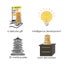 3d Metal Puzzles for Adult Kids Yellow Crane Tower Diy Model Kits Building Ki... Carousel 6