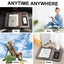 Iron Grey Oak Lap Desk Laptop Tablet Stand Cushioned Lapdesk Mousepad Carousel 6