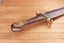 Coffin Hilt Bowie - Damascus Knife Carousel 3