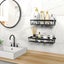 3Pcs Bathroom Shelves Basket Carousel 1