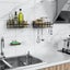 3Pcs Bathroom Shelves Basket Carousel 3