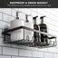 3Pcs Bathroom Shelves Basket Carousel 6