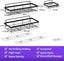 3Pcs Bathroom Shelves Basket Carousel 7