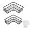 2Pcs Bathroom Corner Shelves Basket Carousel 5