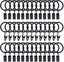 30 Pack Curtain Rings with Clips Hooks Carousel 5