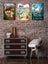 Vintage Classic Cartoon TV Series Movies Metal Retro Tin Sign Shabby Carousel 3