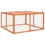 Rabbit Hutch 124x120x60 Cm Solid Firwood Oibnil Carousel 7