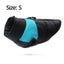 Blue Waterproof Padded Winter Warm Dog Clothes Waterproof Pet Vest Carousel 7