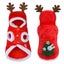 Elk Pet Cats Dogs Christmas Clothes Winter Chihuahua Pug Costume Carousel 3