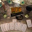 2Pcs/Set Wooden Tarot Card Holder Stand Set - Tarot Card Accessories and Divinat Carousel 7