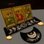 2Pcs/Set Wooden Tarot Card Holder Stand Set - Tarot Card Accessories and Divinat Carousel 8