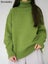 Bornladies Women Turtleneck Sweater CHIC Autumn Winter Thick Warm Carousel 2