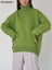 Bornladies Women Turtleneck Sweater CHIC Autumn Winter Thick Warm Carousel 3