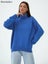 Bornladies Women Turtleneck Sweater CHIC Autumn Winter Thick Warm Carousel 5