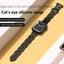 Silicone Designer Bracelet Strap for Apple Watch Carousel 4