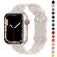Silicone Designer Bracelet Strap for Apple Watch Carousel 6