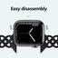 Silicone Designer Bracelet Strap for Apple Watch Carousel 8