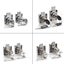 Copper Drawer Locks Cabinet Cupboard Desk Hasp Latch Carousel 3