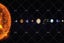 3D Space Solar System Wall Mural Wall Decor Peel & StickWallpaper Carousel 3