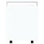Desk Trolley White 60x45x60 Cm Engineered Wood Nollbn Carousel 8
