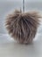 Mokuba Faux Fur Pom Pom Ball 70mm 48 - Brown Grey Carousel 1