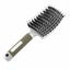 Boar Bristle Nylon Soft Hair Brush Anti-static Hair Paddle Comb Scalp Massage Carousel 1