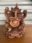Hand carved teak Ganesh Carousel 1