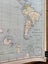 VINTAGE MAP: UBD Wall Map of The World 1970s Carousel 7