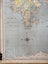 VINTAGE MAP: UBD Wall Map of The World 1970s Carousel 5