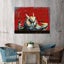 Free Shipping 1 Panel Canvas Wall Art - All Men Hear is... Carousel 3