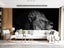 3D Vintage Lion Avatar Black Wall Mural Wall Decor Peel & Stick Wallpaper Carousel 1