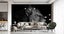 3D Vintage Lion Avatar Black Wall Mural Wall Decor Peel & Stick Wallpaper Carousel 2