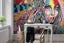 3D Graffiti Indian Woman Portrait Wall Mural Wall Decor Peel & Stick Wallpaper Carousel 2