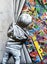 3D Boy Colourful Banksy Mural Wall Mural Wall Decor Peel & Stick Wallpaper Carousel 3