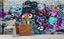 3D Colourful Graffiti Art Monster Wall Mural Wall Decor Peel & Stick Wallpaper Carousel 2