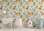 3D Cartoon Forest Animal Bird Wall Mural Wall Decor Peel & Stick Wallpaper Carousel 3