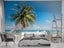 3D Landscape Sea Beach Coconut Tree Wall Mural Wall Decor Peel & Stick Wallpaper Carousel 1