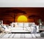 3D Sunset Scenery Tree Grass Wall Mural Wall Decor Peel & Stick Wallpaper Carousel 4