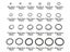 New 1200Pcs Rubber O-Ring Assortment Kit on Afterpay Carousel 10