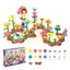 Vibe Geeks Flower Garden Building Toy Educational Activity Toy For Girls Carousel 4