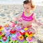 Vibe Geeks Flower Garden Building Toy Educational Activity Toy For Girls Carousel 8