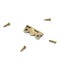 30pcs 20mm X17mm Bronze Gold Silver Mini Butterfly Door Hinges Carousel 4
