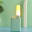 USB Atmosphere Light LED Flame Flashing Candle Lights Book Lamp Carousel 3