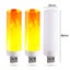 USB Atmosphere Light LED Flame Flashing Candle Lights Book Lamp Carousel 5