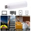 USB Atmosphere Light LED Flame Flashing Candle Lights Book Lamp Carousel 6