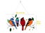 PTN New Wall Hanging Birds Window Suncatcher Ornament Sale Sale Carousel 7