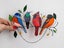PTN New Wall Hanging Birds Window Suncatcher Ornament Sale Sale Carousel 8