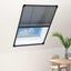 Plisse Insect Screen for Windows Aluminium Anthracite 80x120 Cm Oanllp Carousel 1