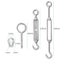 30m Garden Wire Cable Railing Fence Roll Kits PVC Coated Heavy Duty Carousel 7